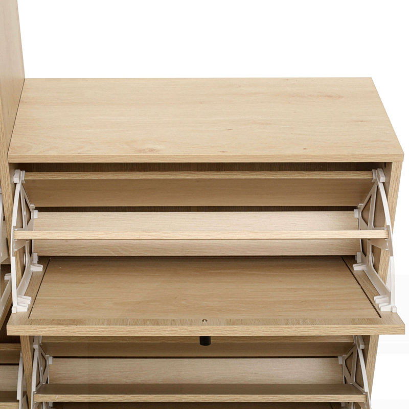 Armoire de rangement pour chaussures autoportante moderne