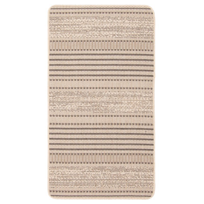 Tapis brun clair intérieur / extérieur Bralynn