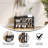 Sochi 3-Tier Entryway Bench with Mesh Metal Shoe Storage Shelves-1097051108
