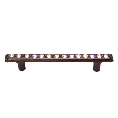 Caché pull with center of Swarovski Aurore Boreale Crystals