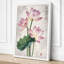 Lotus in Bloom Botanical - Wrapped Canvas-1233997728-1233997787