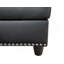 Canapé modulaire en similicuir avec repose-pieds Irine