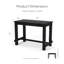 Adler 5-Piece Counter Height Trestle Dining Set