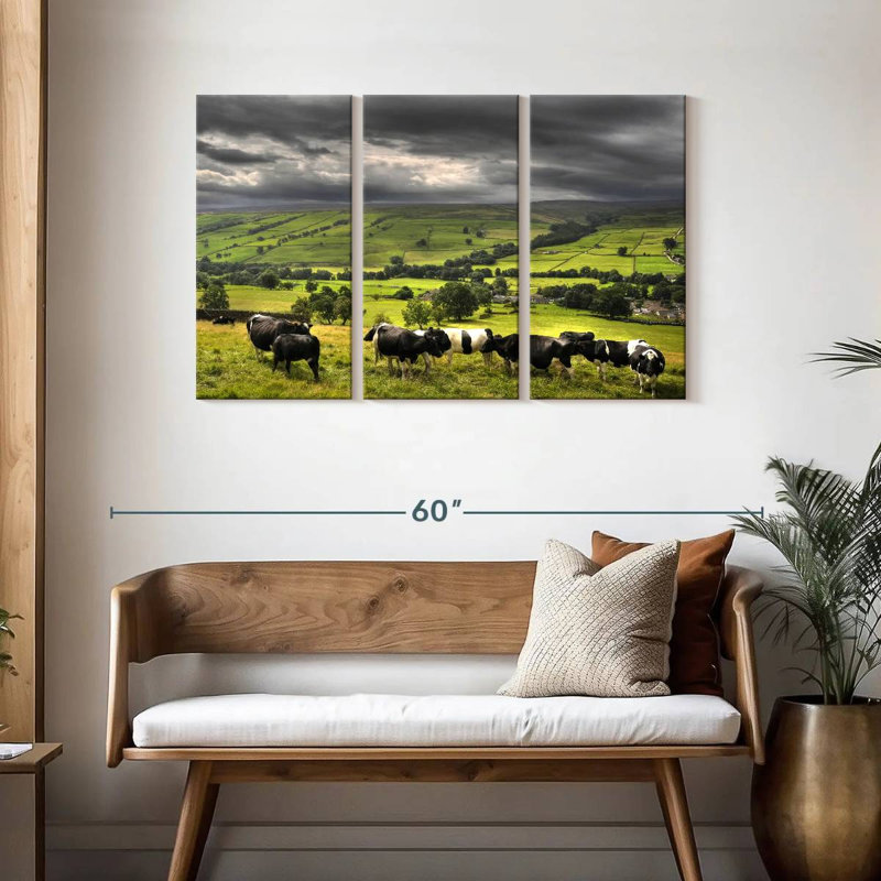 Brampt Simple Cow Herd, 28" H x 45" W