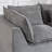 Boneless 74.8" Wide Comfy Cloud Couch Loveseat Sofa-1703571707