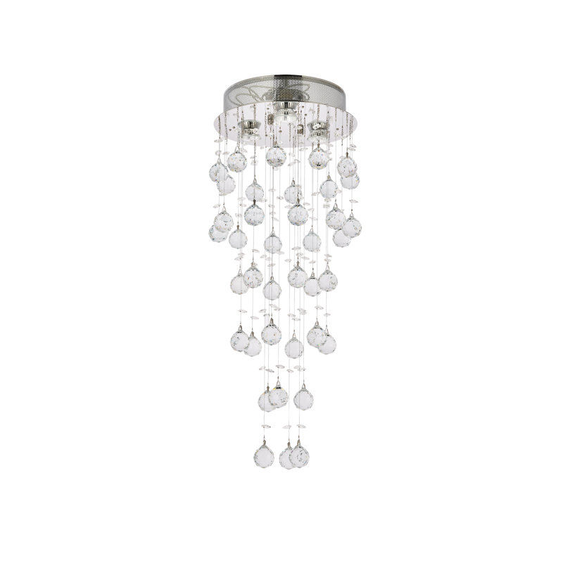 Colne Crystal Flush Mount, Royal Cut
