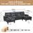 Laith Upholstered U-Shaped Sectional Symmetrical-1997581956