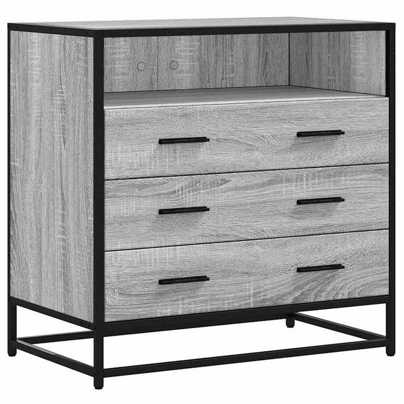 Stanely Metal Standard Accent Chest, Grey Sonoma