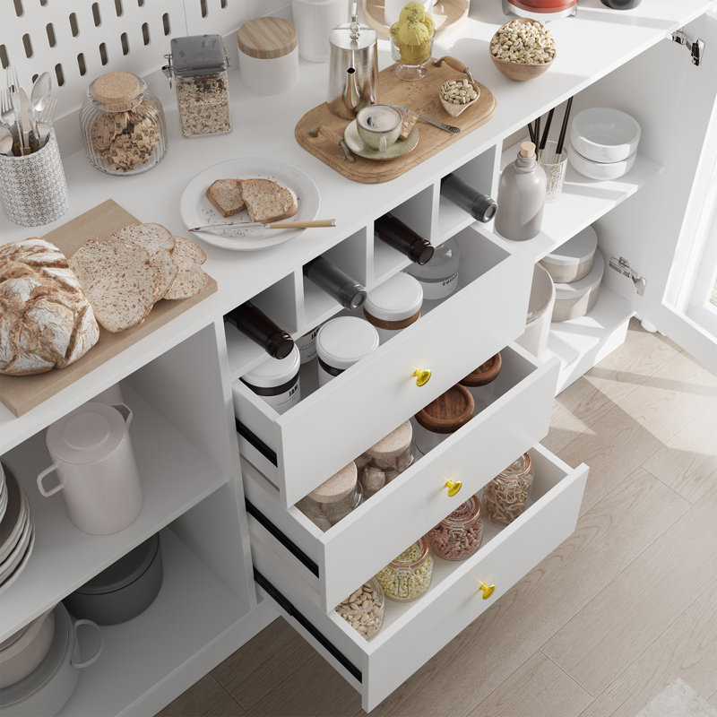 Garde-manger 75 po, Blanc