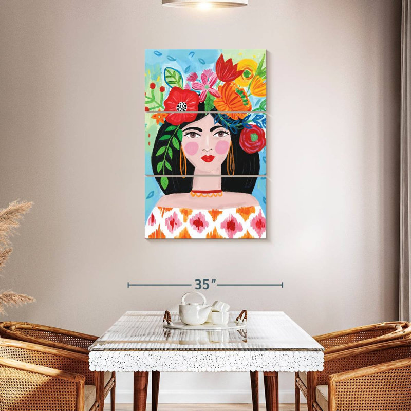 Leisha Afro, 45'' H x 28'' W