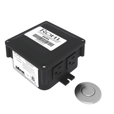 Waste Disposal Control Box with Air Switch