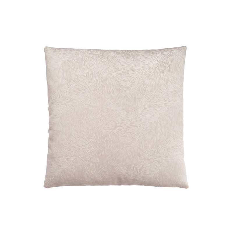 Coussins en plumes, 18 x 18 carrés, insert inclus, accent, canapé, canapé, chambre à coucher, polyester, Taupe