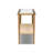 Carmelo Console Table-Medium Brown Oak