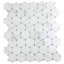 10.9" x 12.5" Marble Mosaic Tile