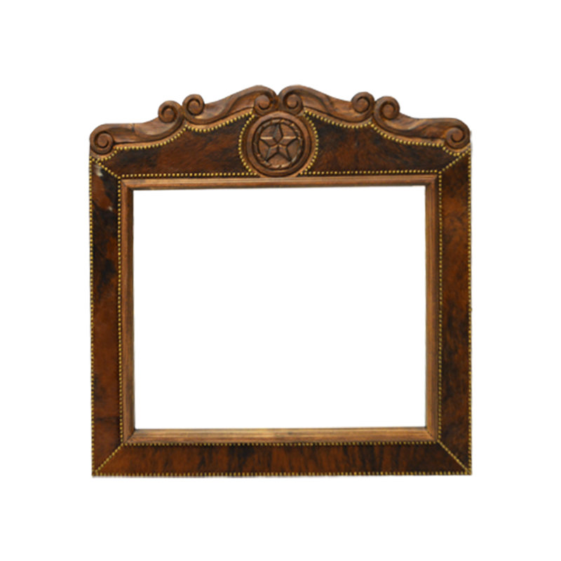 Canyon Ranch Star Crest Mirror