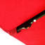 Parasol d'extérieur rouge 15 x 9 pi avec double base rectangulaire. Abat-jour supplémentaire pour le jardin, au bord de la piscine. - Auvent, structure en acier robuste, manivelle pratique, évent