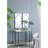 Manufactured Wood, Iron Rectangle Wall Mirror
