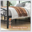 Metal CaNopy Bed Frame with Headboard and Footboard