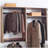 Devi Oak Wall Mounted Wood Closet System