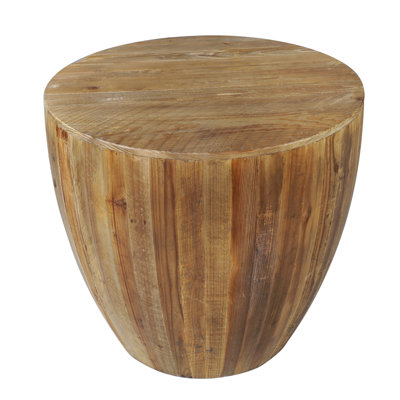 A&B Home Solid Wood End Table