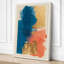 Overlapping Forms Mid-Century - Wrapped Canvas-1558850323-1558850324