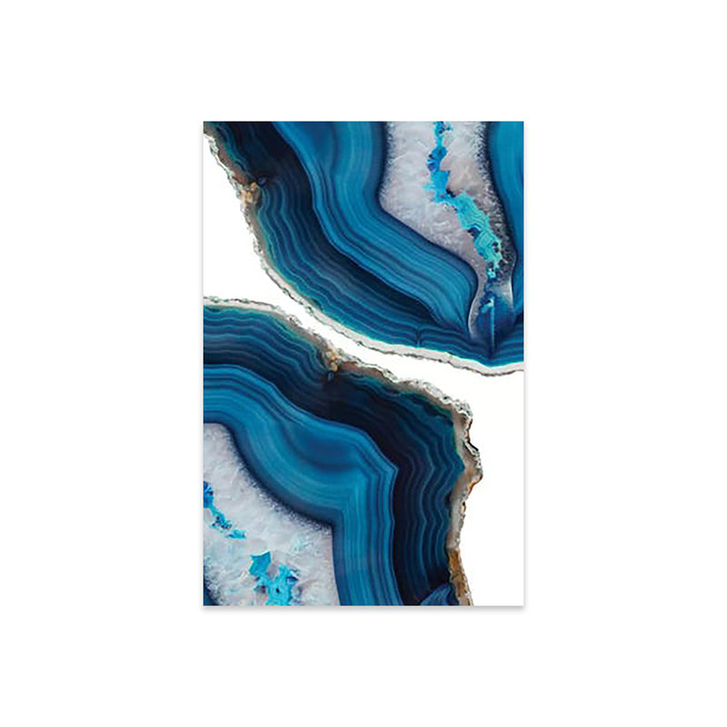 «Blue Agate» par Emanuela Carratoni - impression non encadrée, H 24 po x l 16 po x P 0,25 po