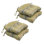 Coussin de siège en jacquard