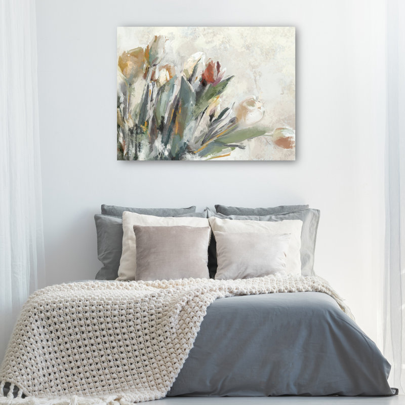 Joli Jardin by Studio Arts Canvas Art Print, Wrapped Canvas, 18" H x 24" W x 1.5" D