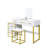 Makeup Vanity Set with Mirror-626627235