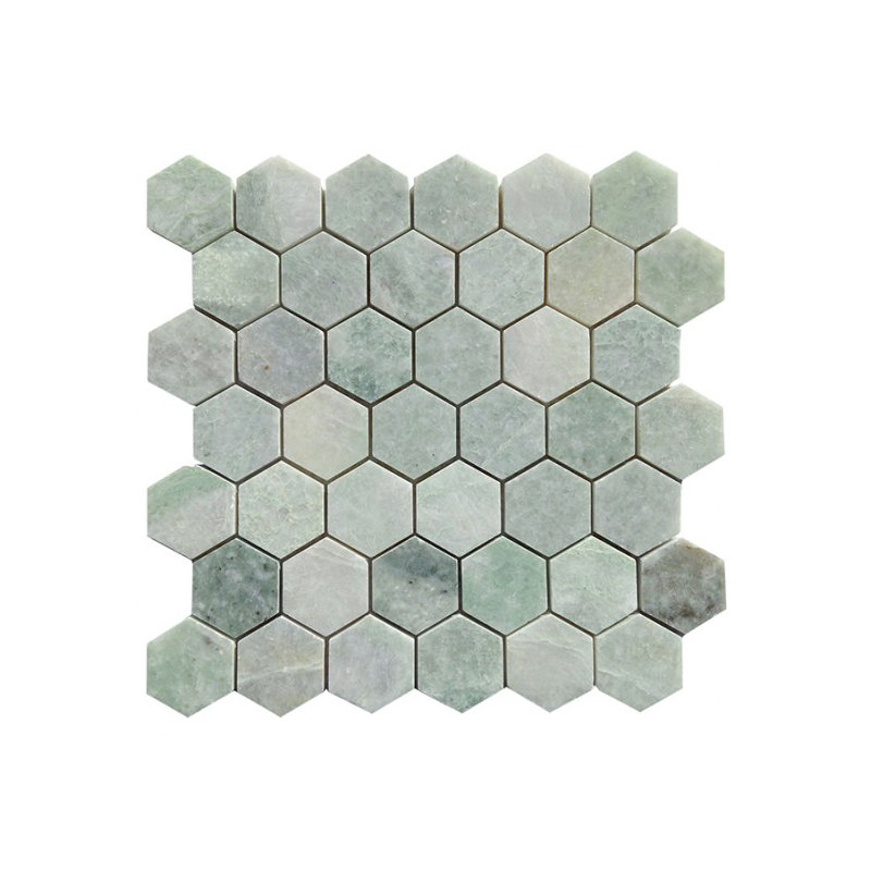 12" x 12" Marble Honeycomb Mosaic Wall & Floor Tile