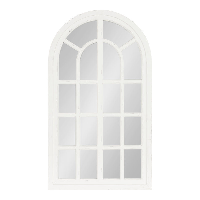 Eggleston Flat Mirror, White