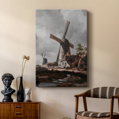 Vintage Landscape CCXXIII -Custom Wrapped Gallery Cavas