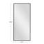47''H x 22''W Rectangle Black Metal Bathroom Vanity Mirror Modern Accent Mirror Decorative Wall Mirror for Living Room Bedroom Entryway-1872750118-1872750121