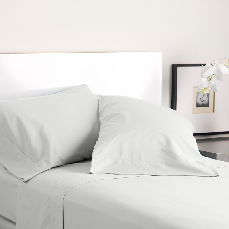 Modern Living 300 Thread Count Satin Pillowcase, Cream, King