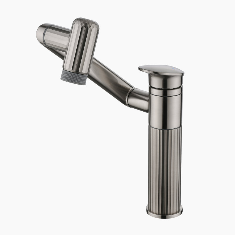 Lefton Rotatable Bathroom Faucet With 2 Water Modes, Single Hole Vanity Sink Faucet For Bathroom And Laundry Room, BF2208