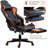 Ebern Designs Adjustable Headrest and Reclining PC & Racing Game Chair