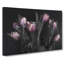 Tulip Flowers In Purple - Wrapped Canvas-55361555
