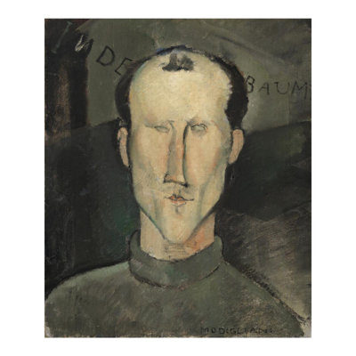 Léon Indenbaum par Amedeo Modigliani - Estampe numérique
