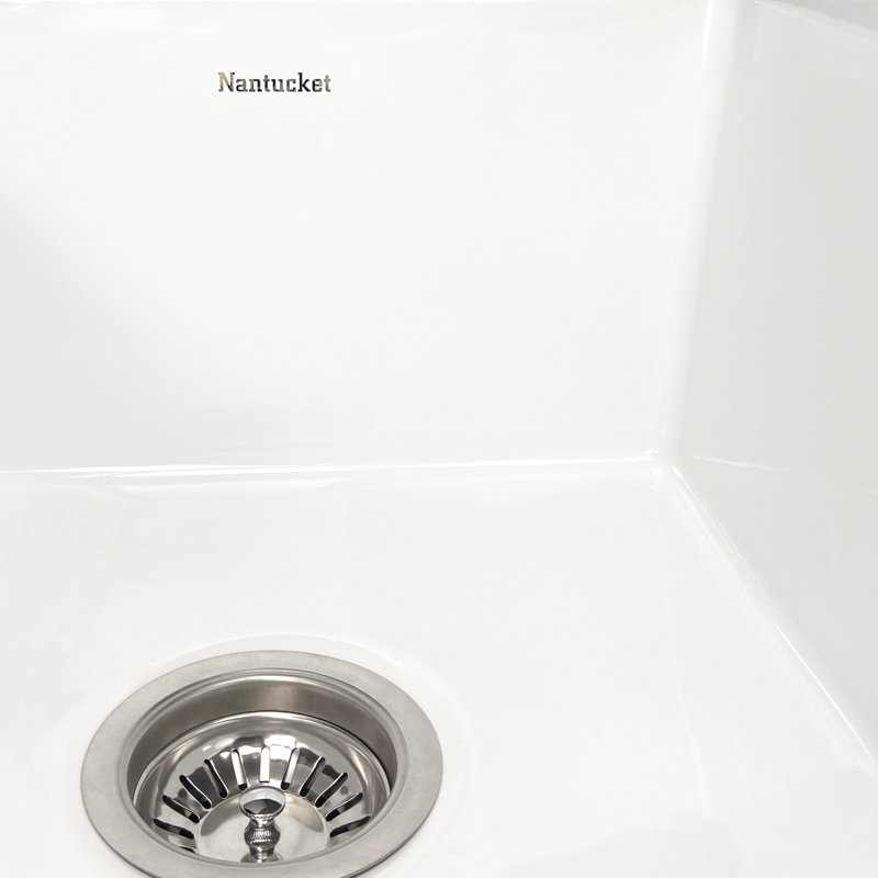 Évier de cuisine encastrable L 34,25 po x l 18,5 po Pranav