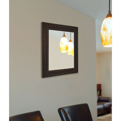 Derrik Solid Wood Flat Mirror