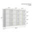 Vaisselier lumineux 94,5 "de large-97779059