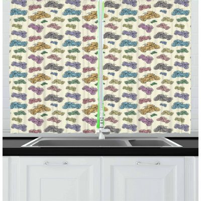Tailored Kitchen Curtain