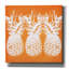 «Orange Pineapples» par Linda Woods, art mural sur toile-28020571