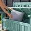 Wooden Under Seat Storage Bench-88183804