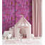 Papier peint abstrait libellules roses