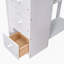 Lit mezzanine avec tiroirs de rangement, bureau et lit mezzanine avec tablettes Stairswooden-322000932