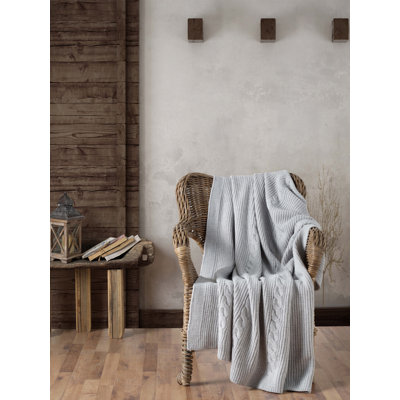 Zainab Knitted Throw Blanket
