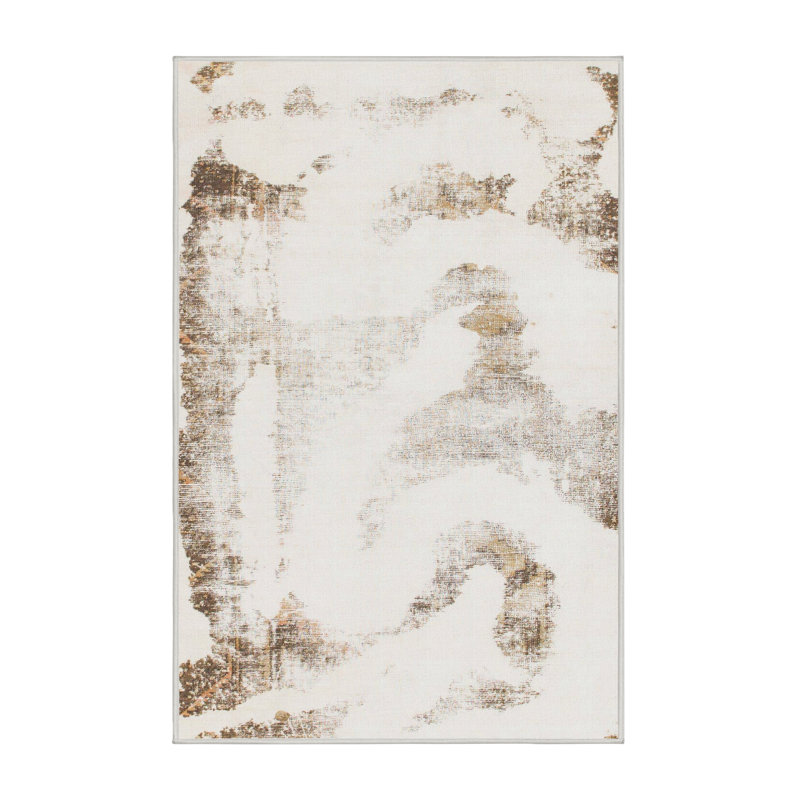 Abstract Indoor Rug, Rectangle 5' x 7'