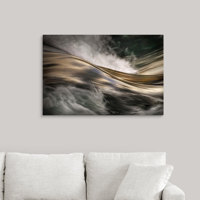 « bronze », impression sur toile, H 24 po x l 36 po x P 1,5 po