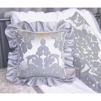 Sterling Ruffle Throw Pillow